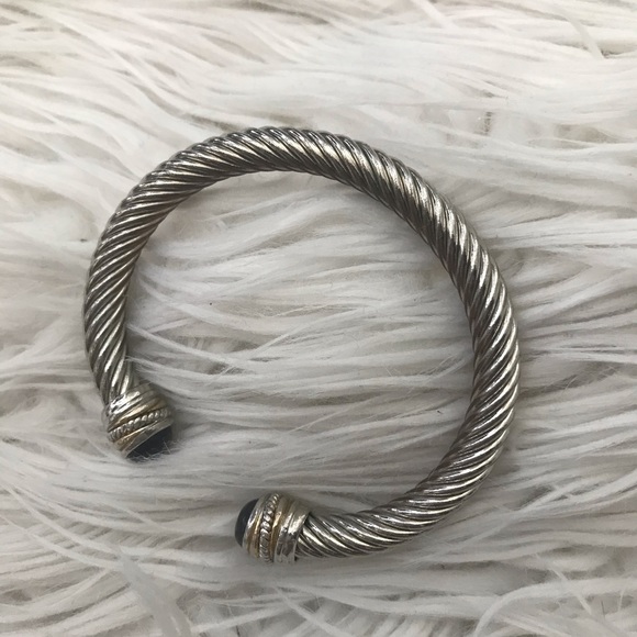 Sterling silver stackable bracelets - Picture 5 of 12